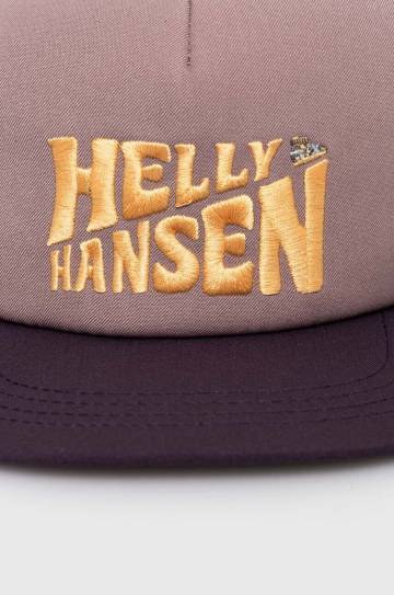Кепка Helly Hansen цвет фиолетовый с аппликацией 67155 Кепка Helly Hansen цвет фиолетовый с аппликацией 67155
