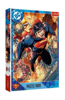 Пазлы Trefl DC Супермен в действии, от 12 лет, 1000 элементов (09368)