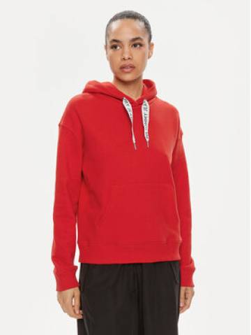 Tommy Jeans Світшот Logo Drawcord DW0DW17794 Червоний Boxy Fit Tommy Jeans Світшот Logo Drawcord DW0DW17794 Червоний Boxy Fit