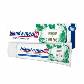 Зубная паста blend-a-med Complete Fresh Защита и свежесть, 75 мл Зубная паста blend-a-med Complete Fresh Защита и свежесть, 75 мл
