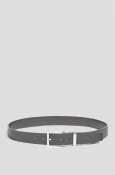 Мужской черный кожаный ремень Черный XL Guess BM7544.LEA35;BLA