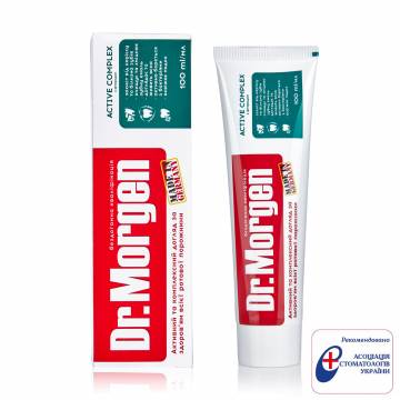 Зубная паста Dr.Morgen Active Complex, 100 мл Зубная паста Dr.Morgen Active Complex, 100 мл