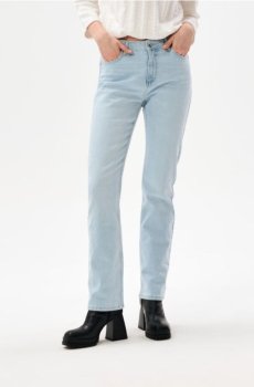 Прямі джинси - синій