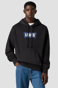 Мужское черное худи Черный L Levi’s® A7386;0019