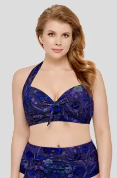 Женский фиолетовый лиф от купальника Фиолетовый 44E MARC&ANDRE L2021-YP-402