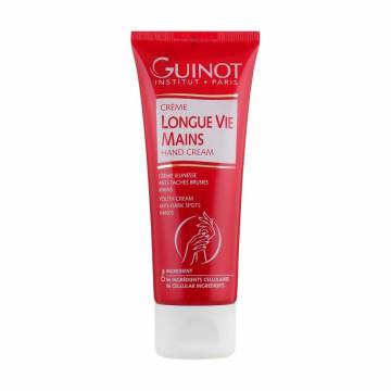 Омолаживающий крем для рук Guinot Longue Vie Mains Hand Cream Долгая жизнь, 75 мл Омолаживающий крем для рук Guinot Longue Vie Mains Hand Cream Долгая жизнь, 75 мл