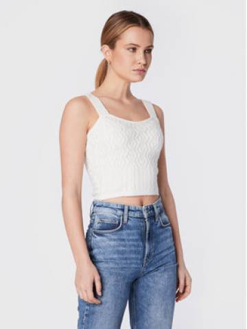 Guess Топ Blaire W2BR59 Z2QA0 Écru Slim Fit Guess Топ Blaire W2BR59 Z2QA0 Écru Slim Fit