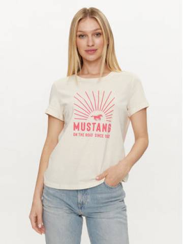Mustang Футболка Alina C Print 1014676 Жовтий Regular Fit Mustang Футболка Alina C Print 1014676 Жовтий Regular Fit