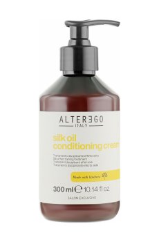 Кондиционер-крем для волос Alter Ego Silk Oil Conditioning Cream с эффектом шелка, 300 мл