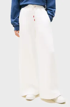 Женские белые спортивные брюки TJW RWB GRAPHIC TERRY Белый XS Tommy Jeans DW0DW20560