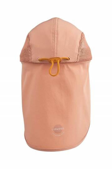Детская шапка Liewood Lusia Sun Hat цвет розовый однотонная Детская шапка Liewood Lusia Sun Hat цвет розовый однотонная