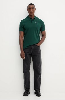 Хлопковое поло Barbour Tartan Pique Polo