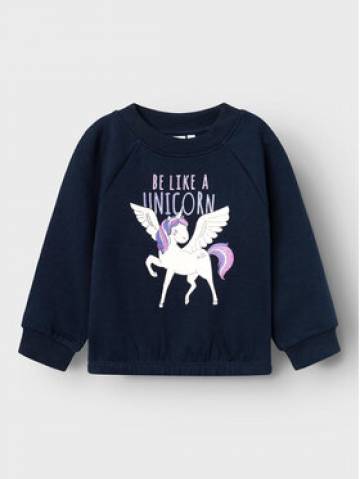 NAME IT Світшот 13219948 Cиній Regular Fit NAME IT Світшот 13219948 Cиній Regular Fit