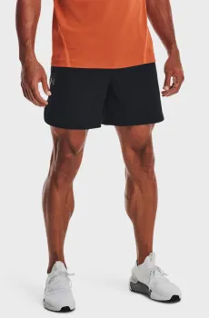 Мужские черные шорты UA Peak Woven Shorts Черный S Under Armour 1376782-001
