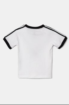 Детская хлопковая футболка adidas Originals