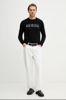 Хлопковый свитер Guess KANE