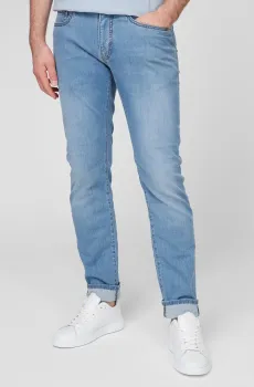 Мужские голубые джинсы Голубой 33-34 Pierre Cardin C7 34510.8065