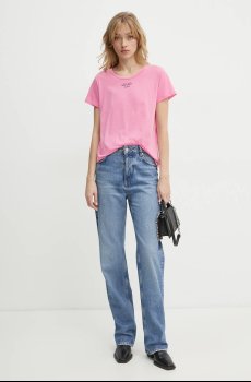 Хлопковая футболка Liu Jo