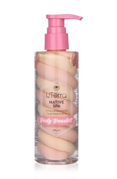 Увлажняющий бустер для тела UTerra Native с ниацинамидом и витамином А, 200 г