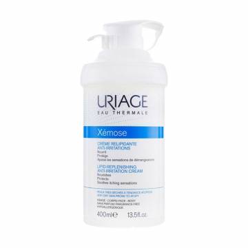 Крем для лица и тела Uriage Xemose Lipid Replenishing Anti-Irritation Cream Липидовосстанавливающий против раздражений, 400 мл Крем для лица и тела Uriage Xemose Lipid Replenishing Anti-Irritation Cream Липидовосстанавливающий против раздражений, 400 мл