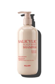 Саліциловий шампунь для відновлення шкіри голови Hillary Salicylic Scalp Reset Shampoo, 400 мл
