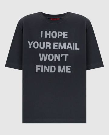 Серая футболка ITSHIRT с принтом Серая футболка ITSHIRT с принтом