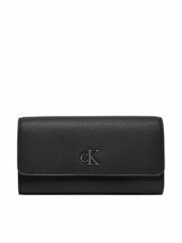 Calvin Klein Jeans Великий жіночий гаманець Minimal Monogram Long K60K612267 Чорний Calvin Klein Jeans Великий жіночий гаманець Minimal Monogram Long K60K612267 Чорний