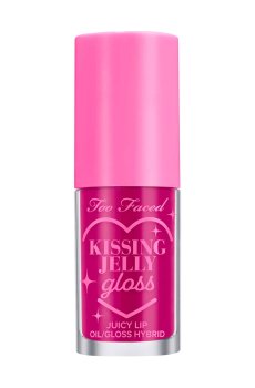 Масло-блеск для губ Too Faced Kissing Jelly Gloss Juicy Lip Oil/Gloss Hybrid, Raspberry, 4.5 мл