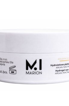 Гидрогелевые патчи для кожи вокруг глаз Marion Golden Glow Argan Niacinamide Hydrogel Eye Pads, 60 шт