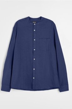 Віскозна сорочка - синій