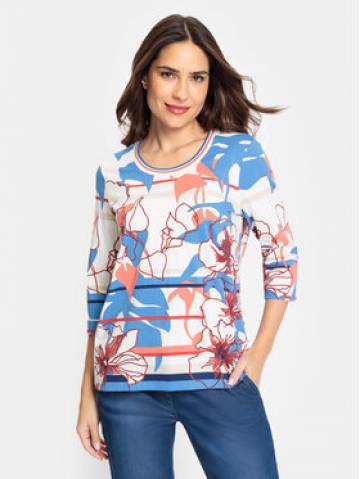 Olsen Блузка 11104773 Кольоровий Regular Fit Olsen Блузка 11104773 Кольоровий Regular Fit