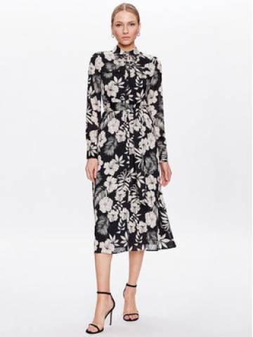 Pinko Сукня-сорочка 100909 A0OF Чорний Regular Fit Pinko Сукня-сорочка 100909 A0OF Чорний Regular Fit