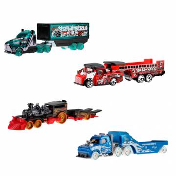 Автомодель Hot Wheels Вантажівка-трейлер в асортименті (HYT56) Автомодель Hot Wheels Вантажівка-трейлер в асортименті (HYT56)