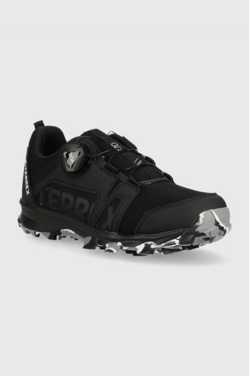 Детские ботинки adidas TERREX TERREX AGRAVIC BOA цвет чёрный Детские ботинки adidas TERREX TERREX AGRAVIC BOA цвет чёрный