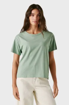 Женская мятная футболка MIA Ментоловый S Pepe Jeans PL5000167