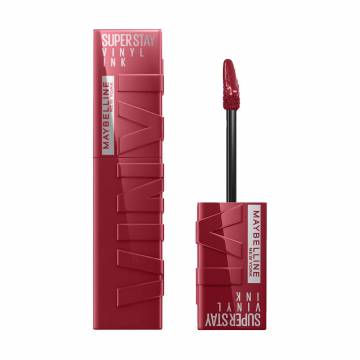 Стойкая жидкая помада для губ Maybelline New York SuperStay Vinyl Ink Liquid Lipstick, 30 Unrivaled, 4.2 мл Стойкая жидкая помада для губ Maybelline New York SuperStay Vinyl Ink Liquid Lipstick, 30 Unrivaled, 4.2 мл