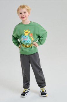 Світшот crewneck Pokemon - зелений