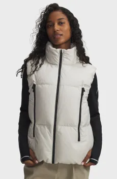 Женский белый пуховой жилет Limitless Down Puffer Vest Белый S Under Armour 6001002-110