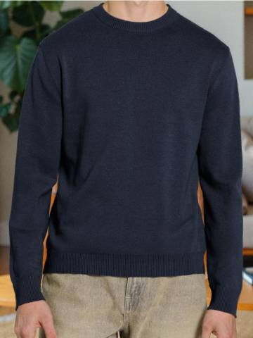 Джемпер - темно-синій