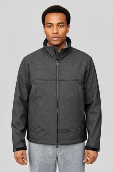 Мужская серая куртка-ветровка  SB-25279-grey