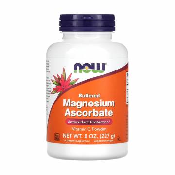 Магний аскорбат буферизированный NOW Foods Buffered Magnesium Ascorbate с витамином С, в порошке, 227 г Магний аскорбат буферизированный NOW Foods Buffered Magnesium Ascorbate с витамином С, в порошке, 227 г