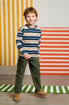 Штани прямого крою - зелений