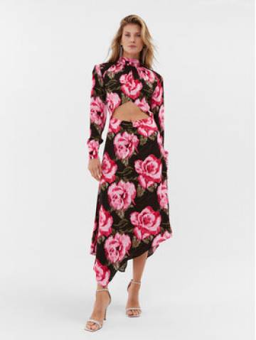 ROTATE Коктейльна сукня Jacquard Midi 1112502840 Кольоровий Regular Fit ROTATE Коктейльна сукня Jacquard Midi 1112502840 Кольоровий Regular Fit