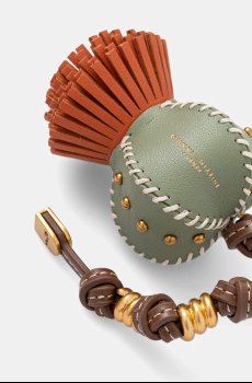 Кожаный брелок Gianni Chiarini