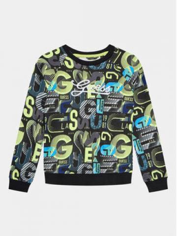 Guess Світшот L3BQ10 KAD73 Чорний Regular Fit Guess Світшот L3BQ10 KAD73 Чорний Regular Fit