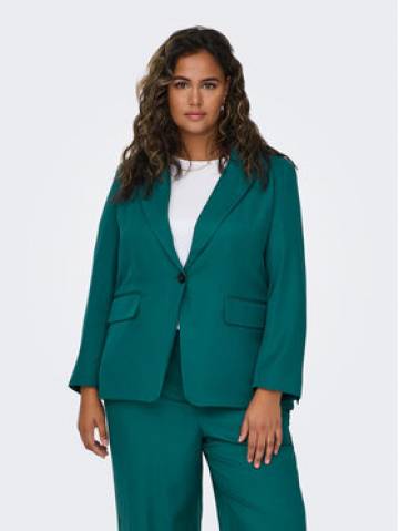 ONLY Carmakoma Піджак New Frey 15306759 Зелений Regular Fit ONLY Carmakoma Піджак New Frey 15306759 Зелений Regular Fit