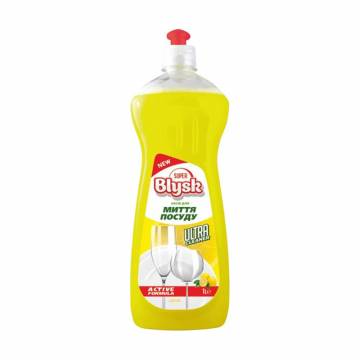 Средство для мытья посуды Super Blysk Lemon, 1 л Средство для мытья посуды Super Blysk Lemon, 1 л