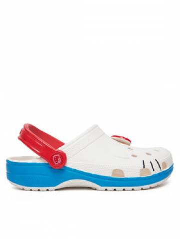 Crocs Шльопанці Hello Kitty Iam Classic Clog 209438 Білий Crocs Шльопанці Hello Kitty Iam Classic Clog 209438 Білий
