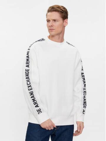 Armani Exchange Світшот 3DZMLA ZJLGZ 1116 Білий Regular Fit Armani Exchange Світшот 3DZMLA ZJLGZ 1116 Білий Regular Fit