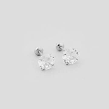 Серебряные серьги Minimal 520208/1б Серебряные серьги Minimal 520208/1б